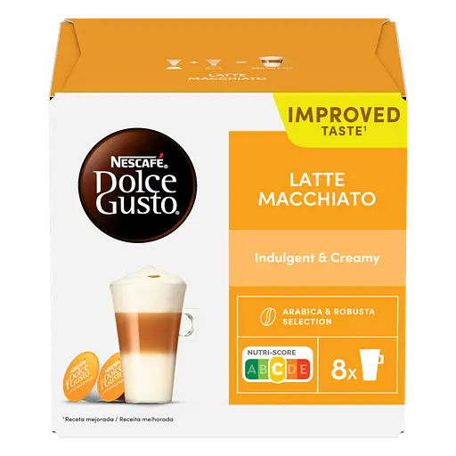 Набір кава в капсулах NESCAFE Dolce Gusto Latte Macchiato 16 шт. 183.2 г