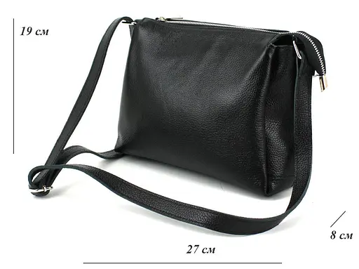 Кожаная сумка женская Wallaby 31х19.5х9 см sum0015630 - фото 5