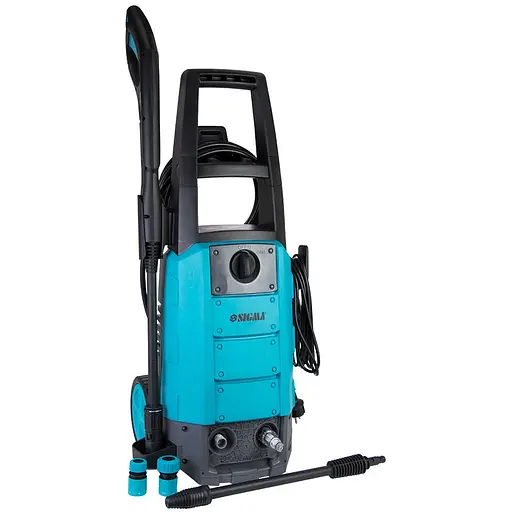 Мойка высокого давления SIGMA 2000Вт max 150bar 7.2 л/мин + турбонасадка 5342101 - фото 1