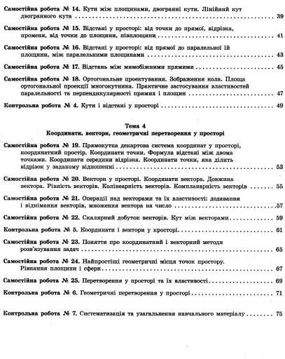 Геометрія. 10 клас. Тестовий контроль результатів навчання. Профільний рівень - фото 4