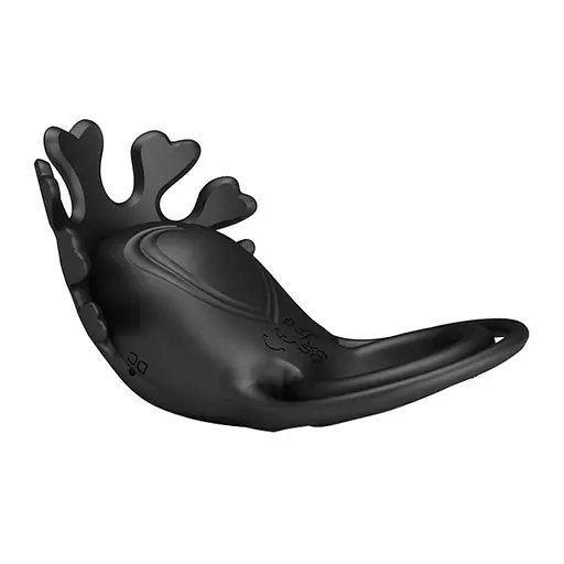 Эрекционное кольцо Pretty Love Vibrant Penis Ring Ruben 8.5 см черный - фото 5