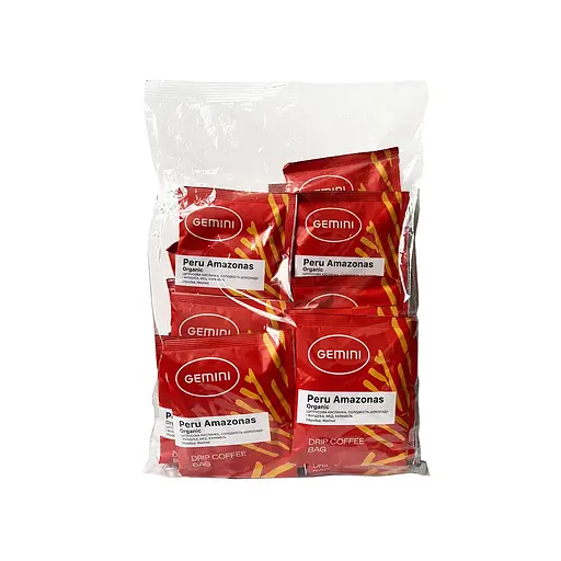 Кофе дрип Gemini Peru Amazonas Organic 20 шт - фото 3