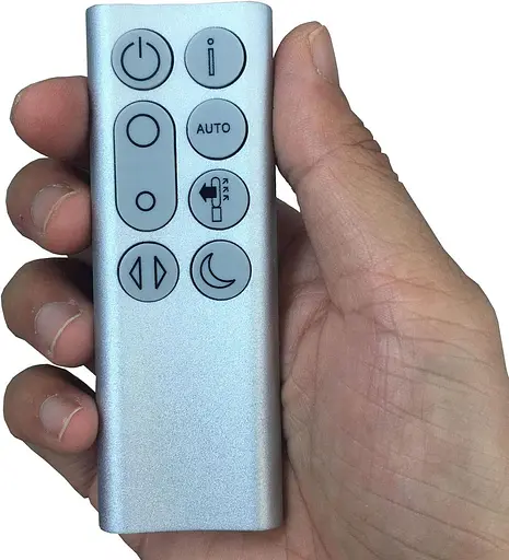 Змінний пульт дистанційного керування, сумісний з Dyson TP04 DP04 TP06 TP09 Pure Cool Purifying Fan сріблястий - фото 5