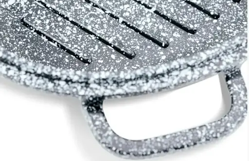 Гусятниця Edenberg EB-4602 з литого алюмінію з мармуровим покриттям з кришкою - фото 4