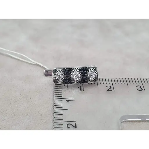 Срібні сережки Агні БЕЛЬМОНТ з фіанітами. 2183/1Р-CZ - фото 5