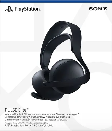 PlayStation Гарнитура PULSE Elite, WL (Чехол), Midnight Black - фото 8