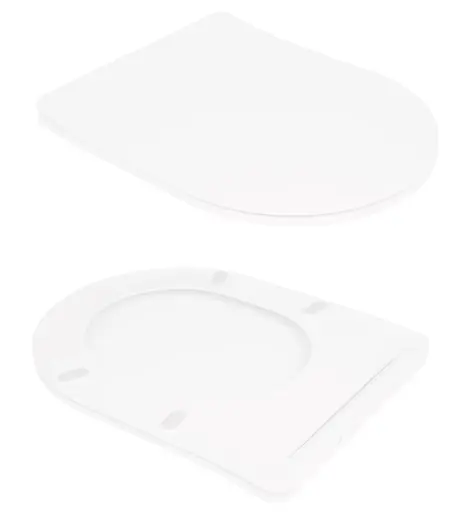 Унитаз напольный Qtap Virgo Ultra Quiet с сиденьем Slim Duroplast/ Soft-close/ Quick Release QT18226092AW - фото 7