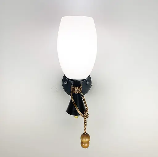 Бра з вимикачем у чорному корпус Line.F 11299/1W - фото 3