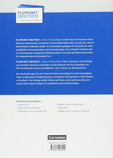 Pluspunkt Deutsch NEU A2 Handreichungen für den Unterricht mit Kopiervorlagen (2. Ausgabe) - фото 2