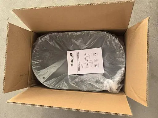 Умивальник накладний Mixxus Premium Ellipse-0109 500x300x140 мм MP6653, Графит - фото 8