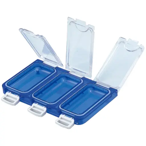 Коробка Meiho Wp-3 115x73x18mm Blue - фото 2