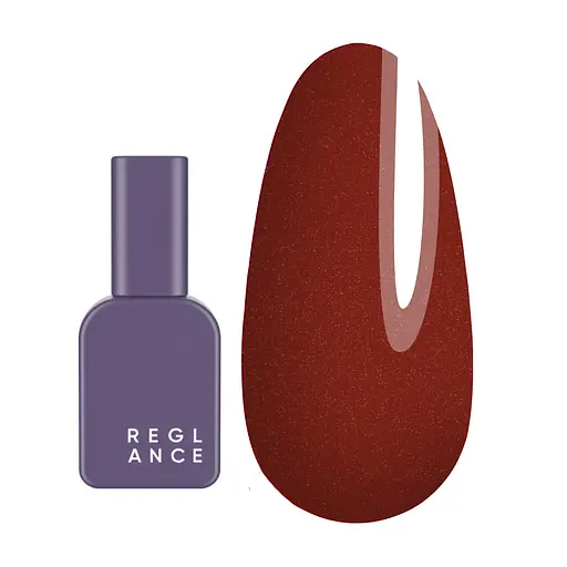 Гель-лак з шимером Reglance Platinum 830 “Spiced Mocha”, 12 мл