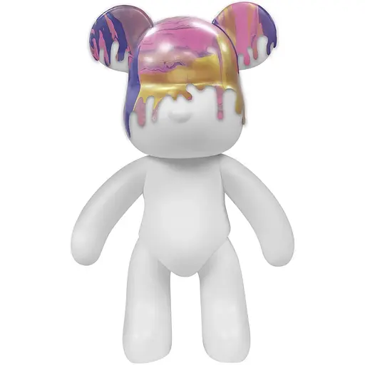 Набір для творчості ToyMonster Pour Palz Флюїд Арт Ведмедик Золото світанку S3 Metallic (GS-G25020) - фото 6