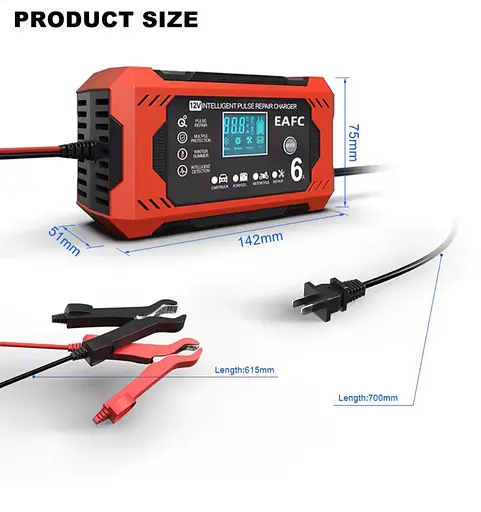 Автомобильное зарядное устройство 6А 12V - фото 9