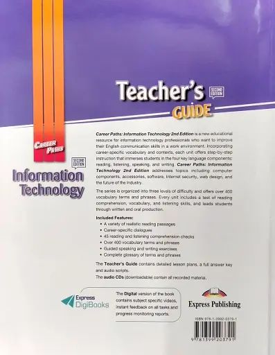 Career Paths. Information Technology. Teacher's Guide - фото 2