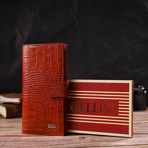 Чоловічий шкіряний гаманець Canpellini 9.5х19х2 см acs0025730 - фото 8