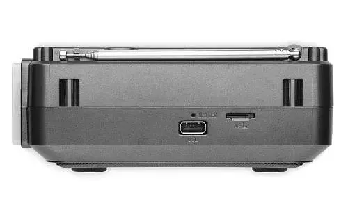 Радіоприймач 1.0 Real-El X-525 Grey, 3 Вт, пластиковий корпус, FM/AM/SW, USB, SD/microSD, акумулятор, ліхтарик - фото 3