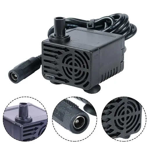 Аквариум Фонтан Пруд Аквариум Небольшой погружной водяной насос - фото 2