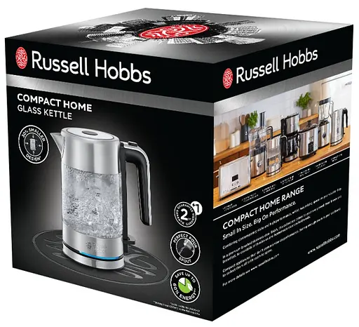 Электрочайник Russell Hobbs 24191-70 Compact Home (6474739) - фото 5