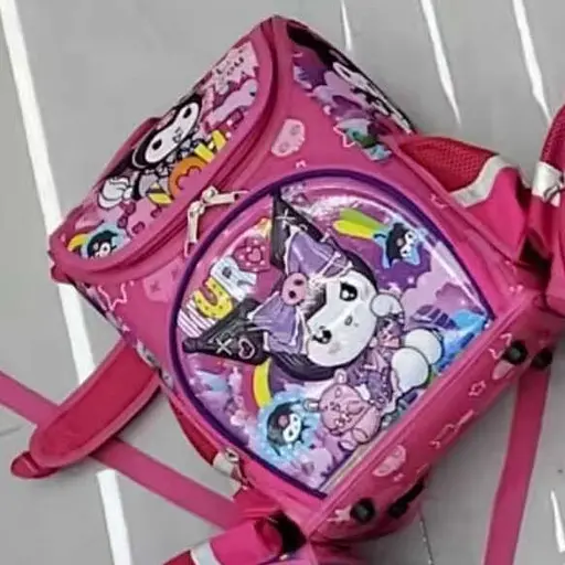 Рюкзак Kuromi, 26x17x35 см, 1 отделение, 3 кармана, регулируемые лямки, на молнии, C72955 - фото 2