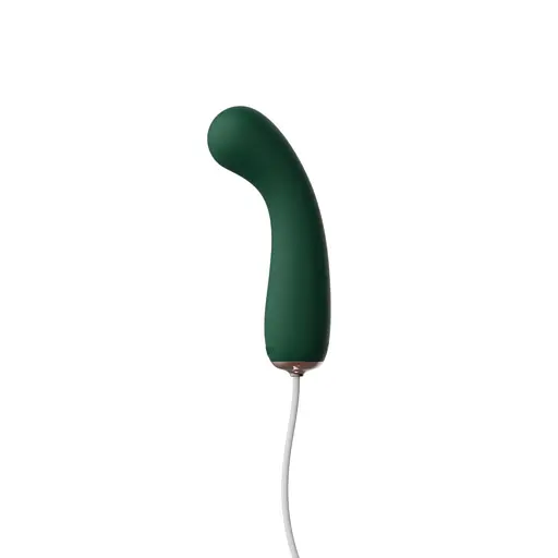 Вібратор Qingnan No.1 Super Soft G-spot 13.2 см зелений - фото 2