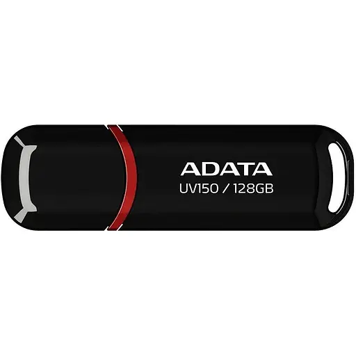 Флеш-накопитель ADATA USB 3.2 UV 150 128Gb черный - фото 1