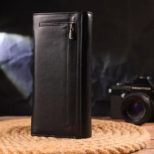 Гаманець для жінок з натуральної гладкої шкіри Canpellini 19.19.6х2 см acs0029642 - фото 7