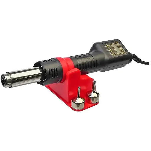 Термофен JCD 8208 со встроенным цифровым блоком управления (регулировка t 100-480 гр C, 750W, 220V) - фото 5