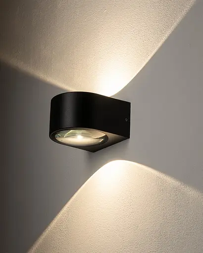 Вуличний світильник Nowodvorski 11370 Nel II Led 2x5W 3000K 880Lm IP54 Чорний - фото 3