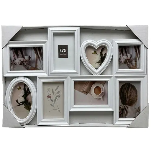 Фоторамка EVG Inno ZB-8-3859 White Collage 8 (ZB-8-3859) - фото 1