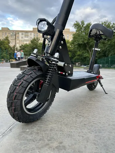 Электросамокат KUGOO Kirin M4 Pro 1000W 18Ah с сидением и усиленным аккумулятором - фото 6