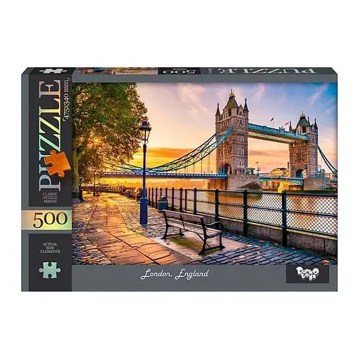 Пазл классический "London. England" Danko Toys С500-14-05, 500 элементов - фото 1