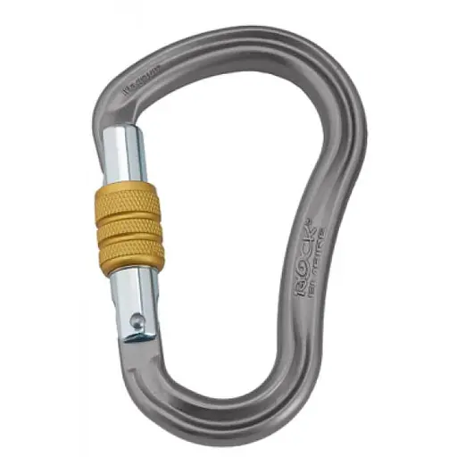 Карабін Rock Empire Carabiner HMS Magnum Screw Grey (1053-ZRC031.000+0000D0013)