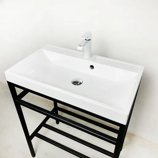 Раковина Adamant умивальник STRENG NEW штучний камінь прямокутна - фото 5