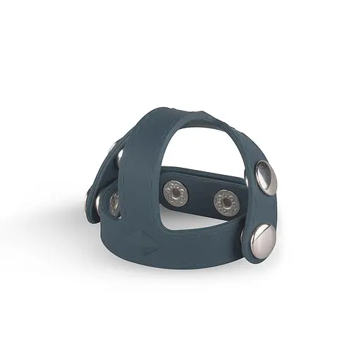 Регулируемое эрекционное кольцо Boners T-shape Ball Splitter 21 см серый - фото 4