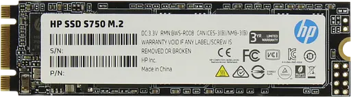 SSD M.2 Накопичувач HP S750 1TB (16L57AA)