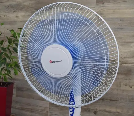 Напольный поворотный универсальный вентилятор DOMOTEC MS-1621 с защитной решеткой с пультом и таймером - фото 7