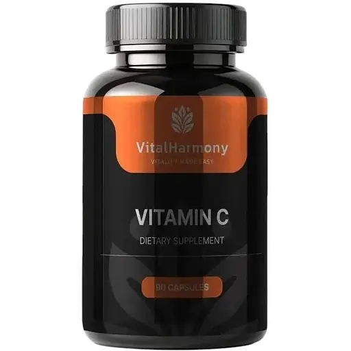 Аскорбінова кислота VitalHarmony Vitamin C 1000, 90 капсул