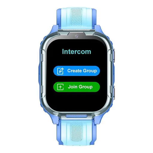 Дитячий смарт-годинник Lemfo D55, 4G GPS Wi-Fi SIM синій - фото 4