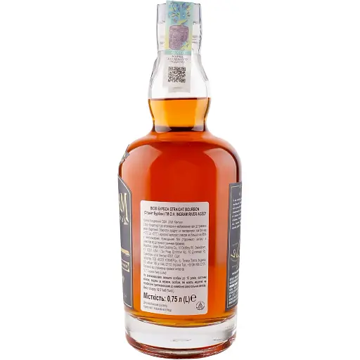 Виски O,H, Ingram River Aged Straight Bourbon 52.5% 0.75л  - фото 3