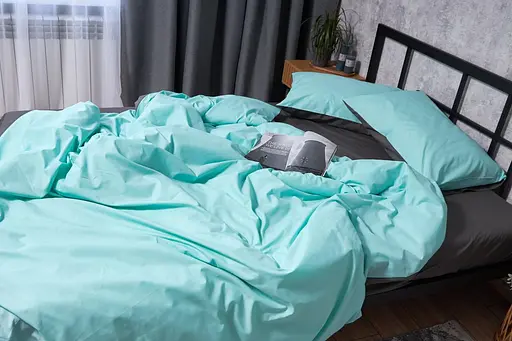 Комплект постельного белья Moon&Star Бязь Gold Люкс Gray Mind Детский 110x140 см наволочки 2x40x60 см - фото 5