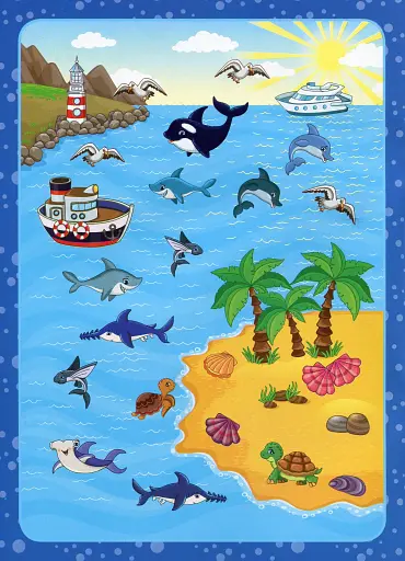 Повтори картинку. Море - фото 2