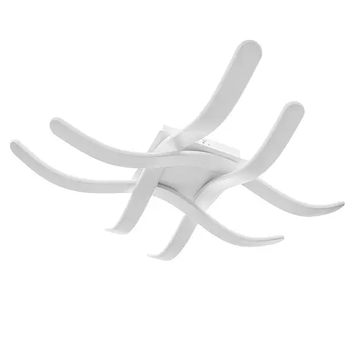 Люстра стельова Brille світлодіодна 128W WW WH (BL-541C/4)