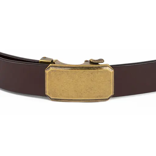 Ремінь шкіряний Vintage чоловічий 115х3,4 см acs0014913 - фото 4