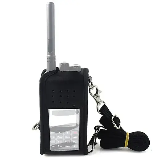 Кожаный чехол с ремешком Retevis J9110H для раций Retevis RT3, RT3S, TYT MD-380 и других.