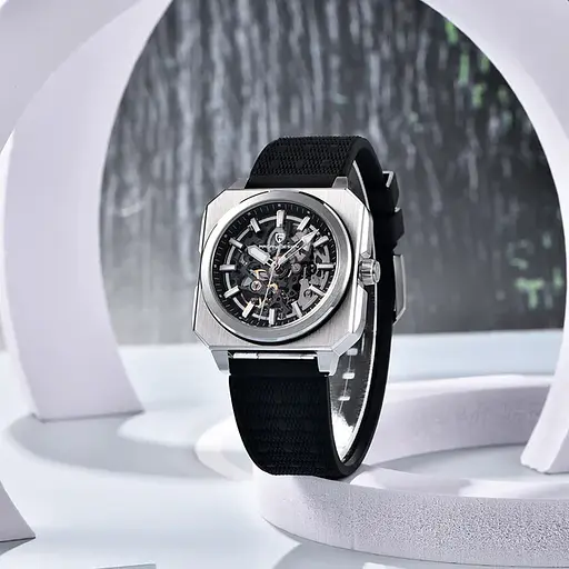 Наручний годинник чоловічий PD-1791 Black-Silver Pagani Design acs0031219 - фото 7