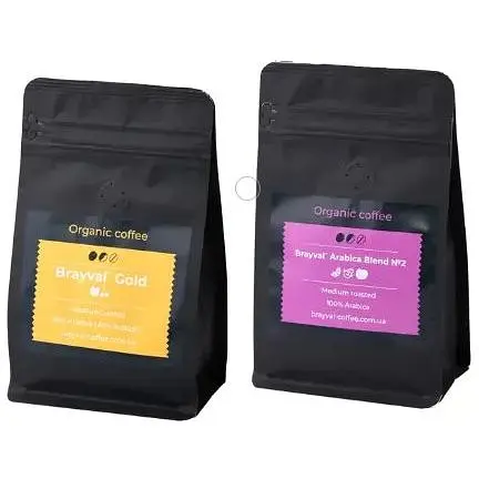 Набор ароматно го бленда кофе Brayval 2х0.2 кг - фото 1