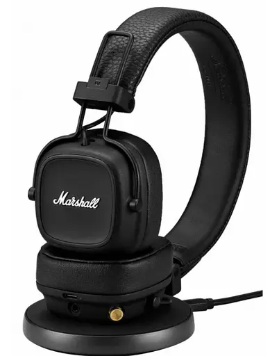 Навушники з мікрофоном Marshall Major IV Bluetooth Black (1005773) - фото 2