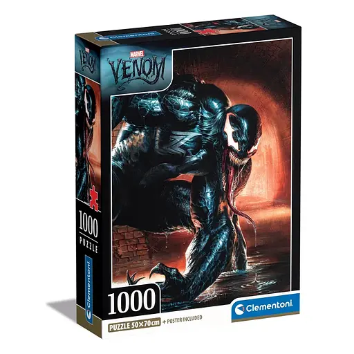 Пазл Веном Марвел - Venom Marvel - 1000 шт Clementoni 39879