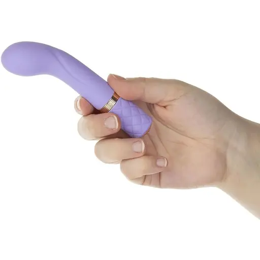 Роскошный вибратор Pillow Talk Racy Purple Special Edition Сваровски повязка на глаза + игра - фото 7
